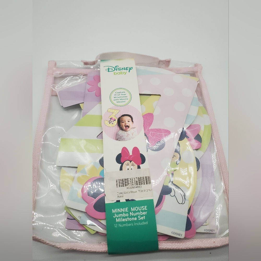 Minnie mouse baby millstone numbers